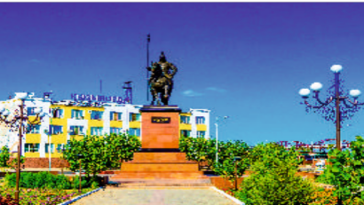 ПАМЯТНИК ЖАНКОЖА БАТЫРУ