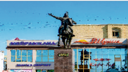 ПАМЯТНИК БУХАРБАЙ БАТЫРУ